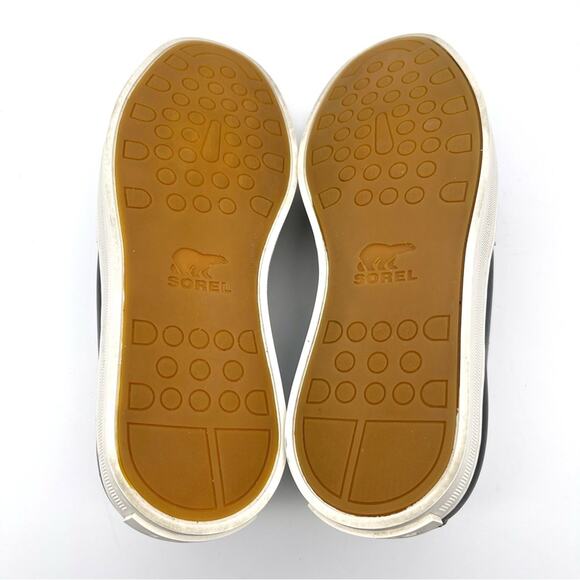 SOREL Caribou Waterproof Leather Navy Slip On Sneakers NM4207-406 - Men\'s Size 7 main image 7